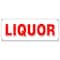 Signmission LIQUOR BANNER SIGN wine cold beer ice discount top shelf brands atm B-Liquor - alternate 1